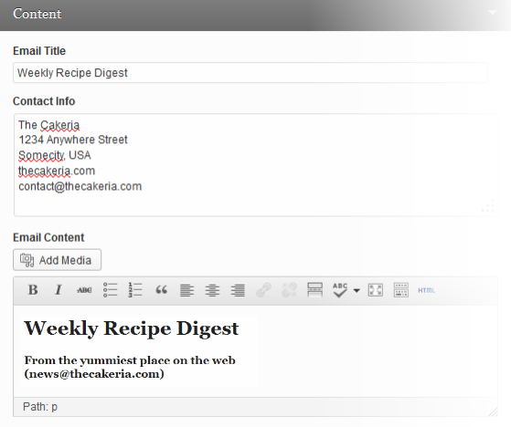 e-newsletter-content