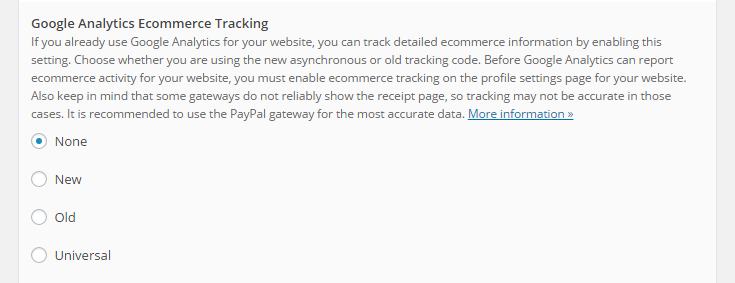 MarketPress – Google Analytics-Integration