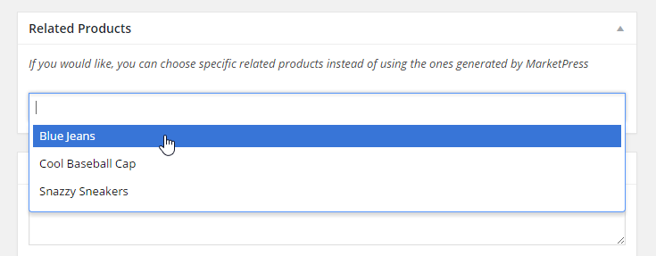 MarketPress – Verwandte Produkte